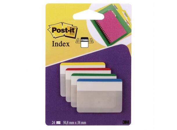 POST-IT® Index 686-F1 Strong Arkiv Beskjedlapper | Arkivfaner | ass.farger 
